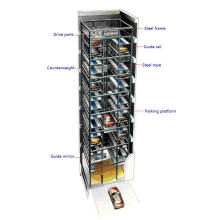 Modische PCS-Typ Turm Auto Parkplatz System